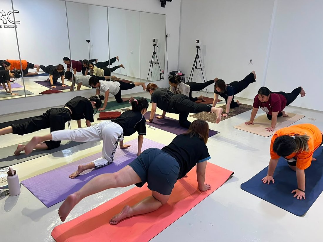 Hatha Yoga class